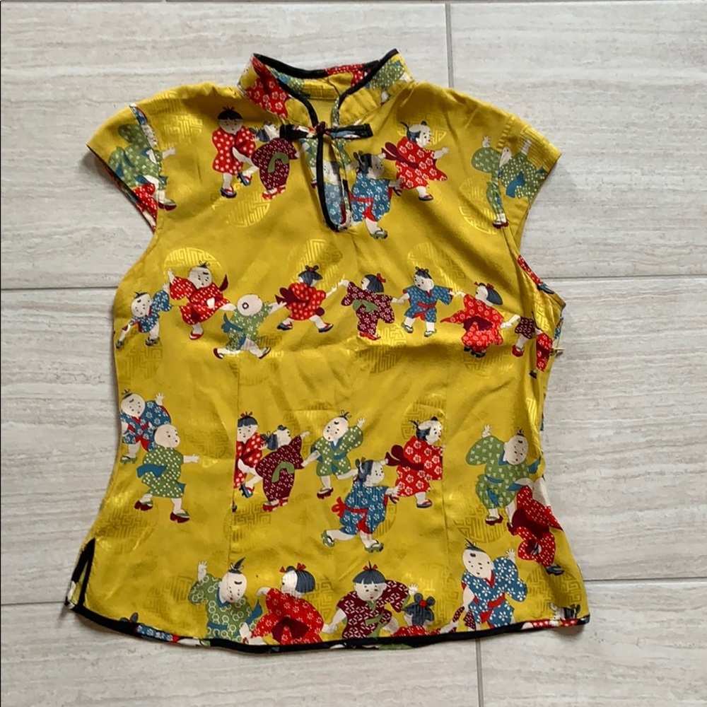 Handmade Asian top